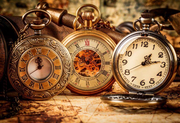 A trio of pocket watches I'm hoping to use as a metaphor for using time to do things.